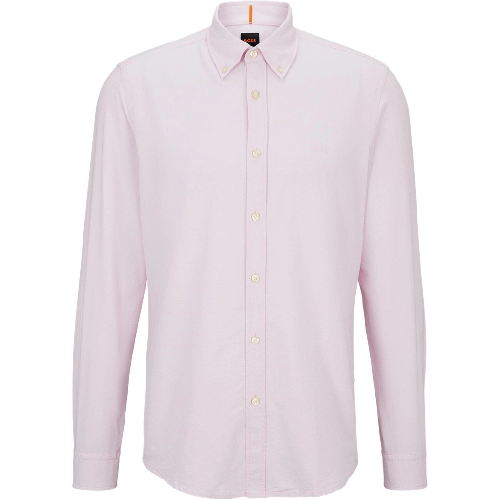 Hugo Boss Rickert Long Sleeve Shirt - Pas Pink 682